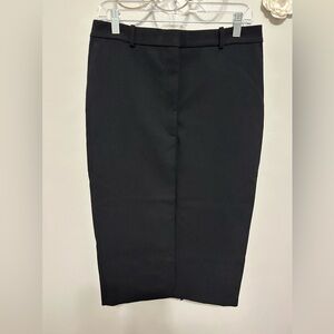 White House Black Market Black Lined Pencil Skirt